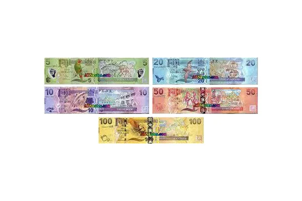 Fijian Dollar banknotes