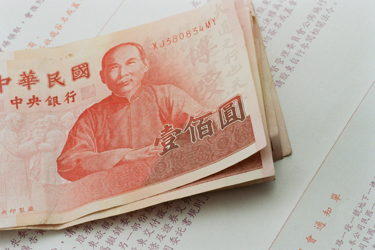 New Taiwan Dollar banknotes