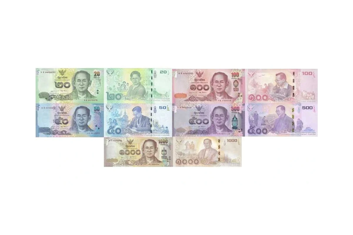 Thai Baht banknotes