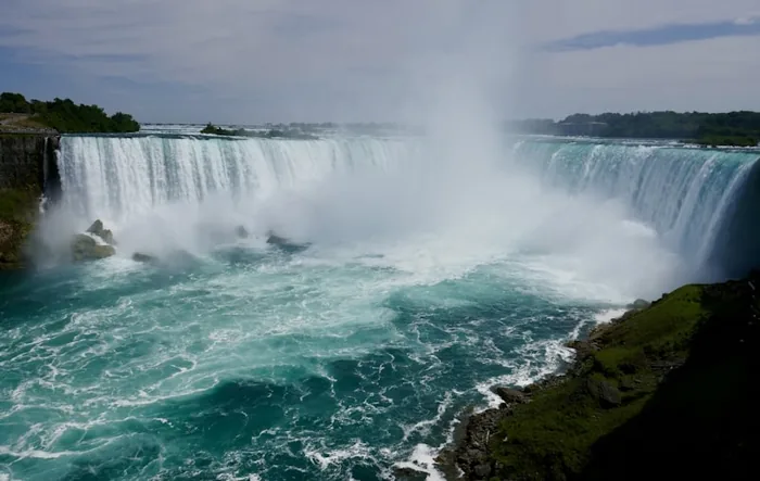 Niagara Falls - Three waterfalls and the boat that gets soaked