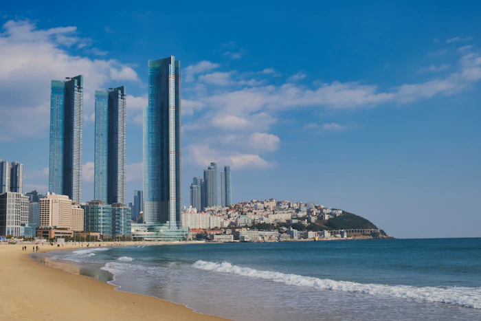 Busan - Haeundae Beach, Gamcheon's painted hillside and Jagalchi fish market