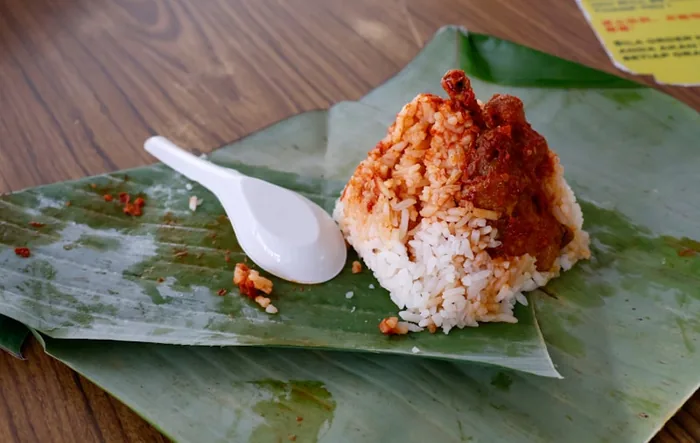 Malaysian food - Nasi lemak, char kway teow and roti canai