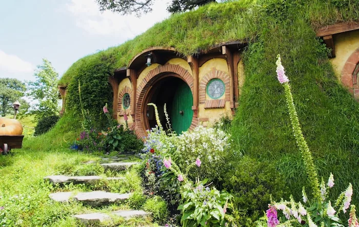 Hobbiton - The Shire's film set in Waikato farmland near Matamata