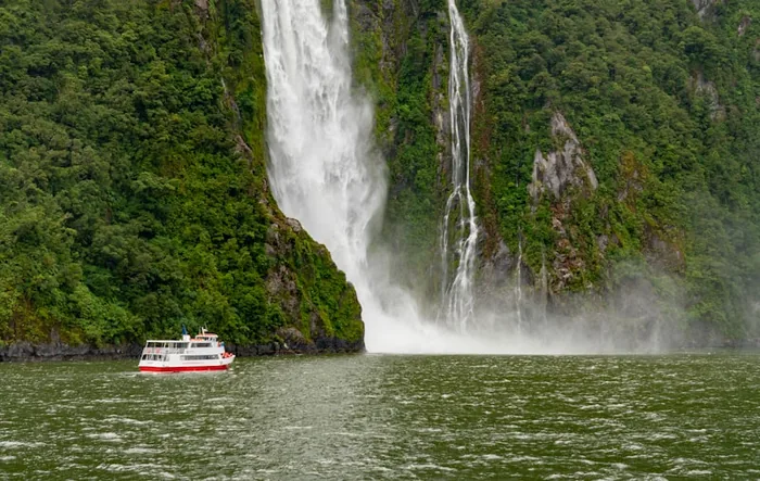Milford Sound - Fiordland's sheer walls, waterfalls and Mitre Peak