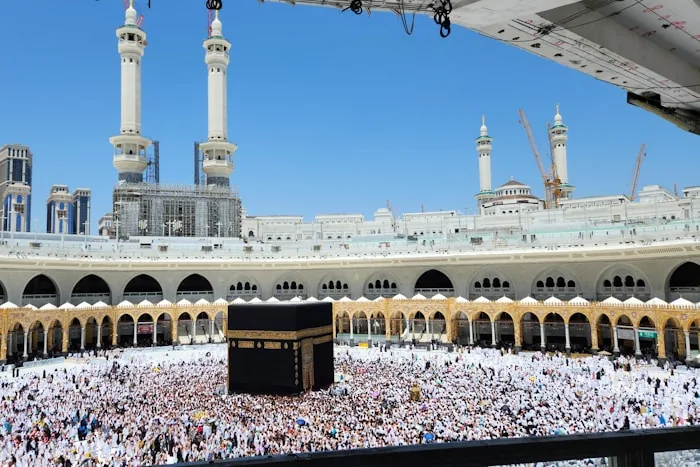 Makkah - The Grand Mosque and the Kaaba at its heart