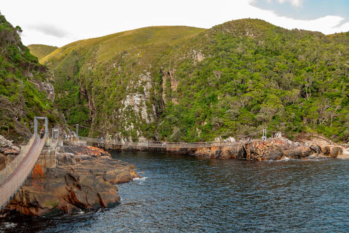 The Garden Route - Lagoons, forest and coast road from Mossel Bay